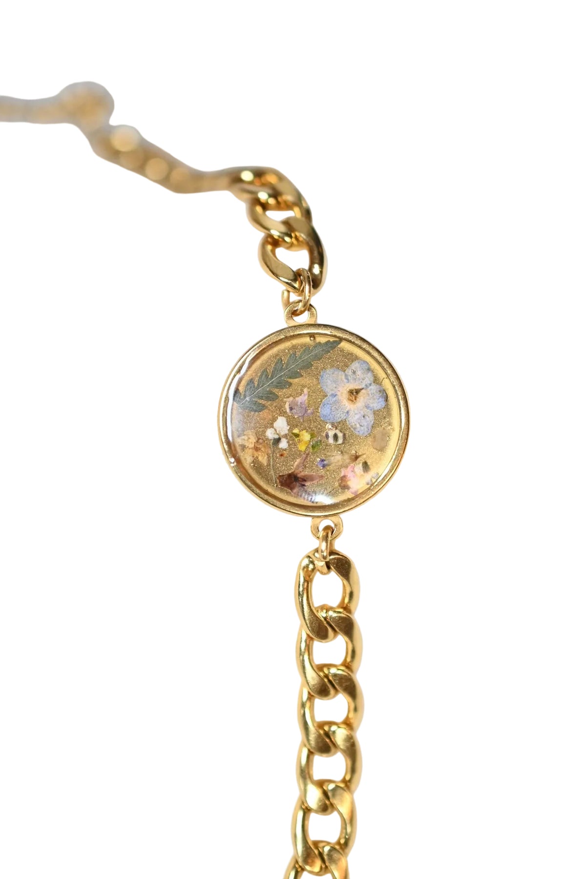 Gold Wildflower Bracelet