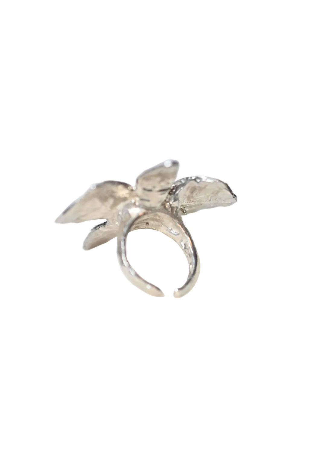 Sapphire White Bronze Ring