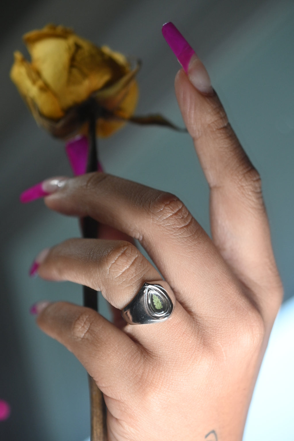 Silver Fern Ring