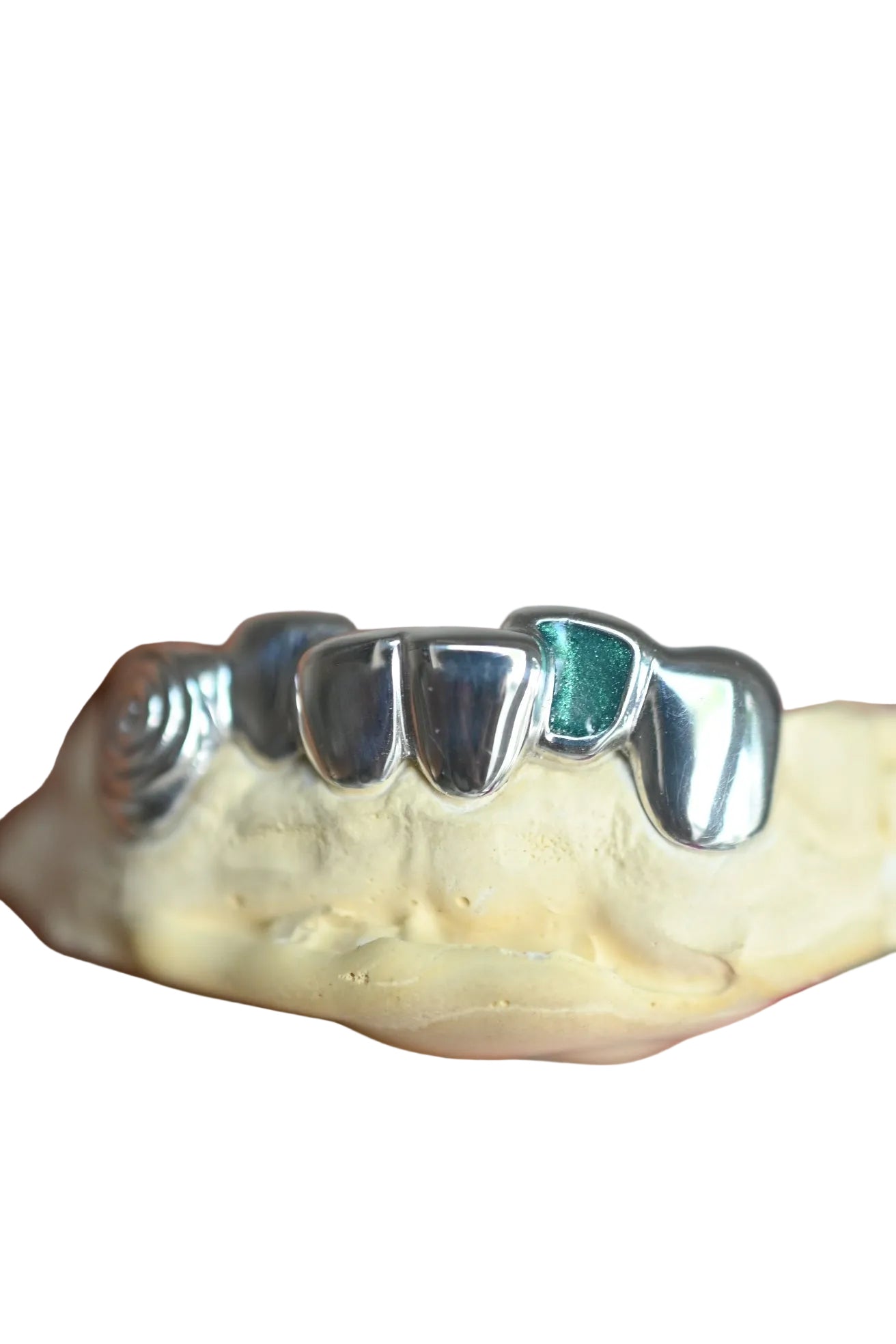 Swirl + Blue Enamel Grillz