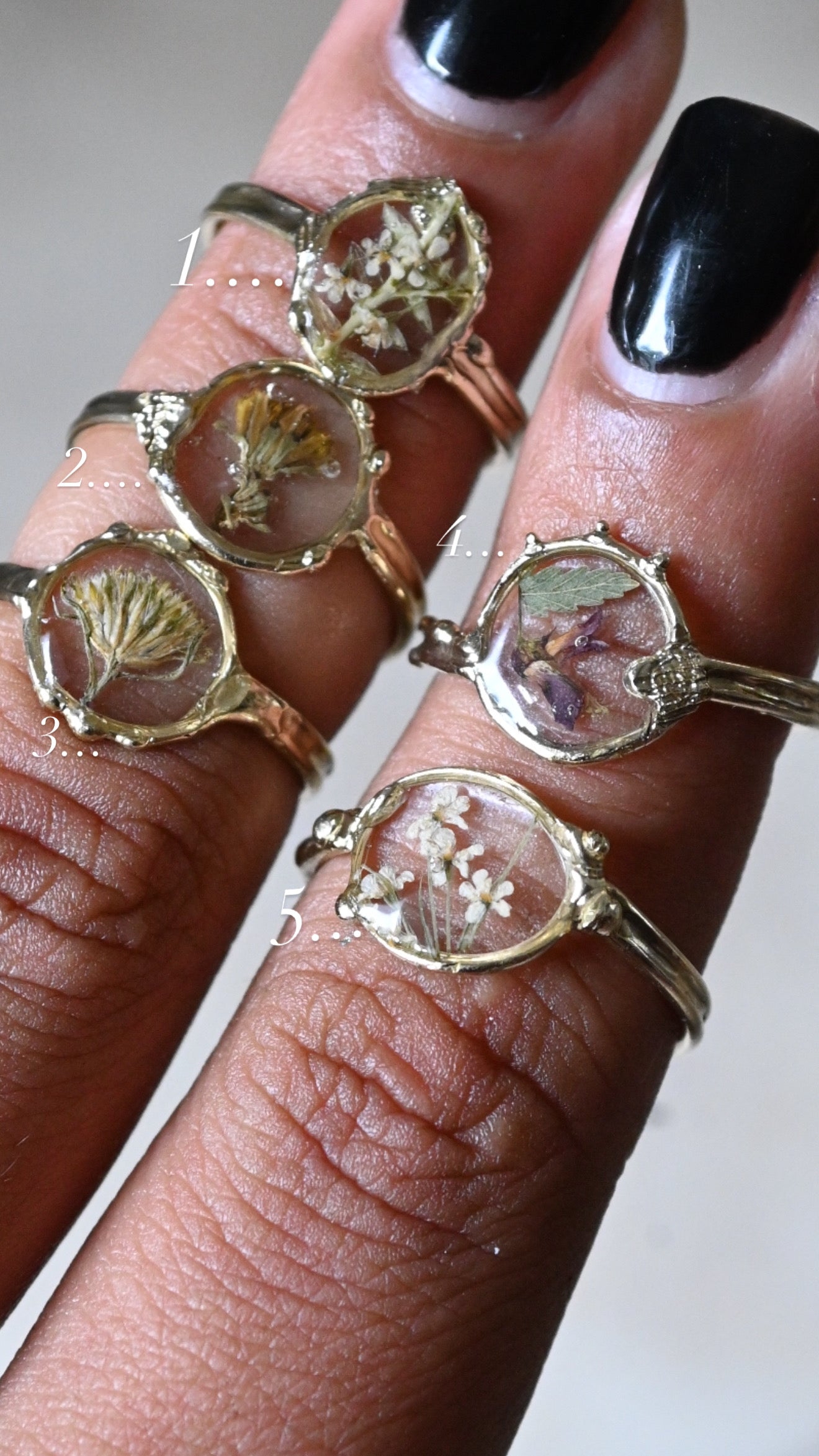 Flower Rings