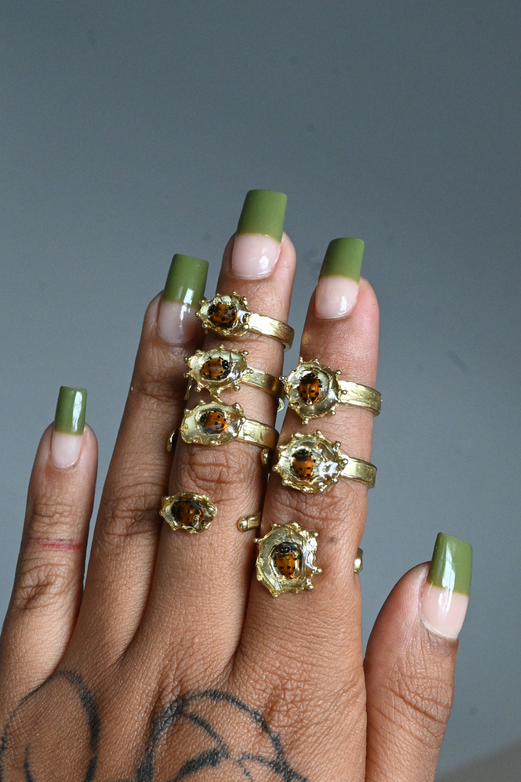 LadyBug rings