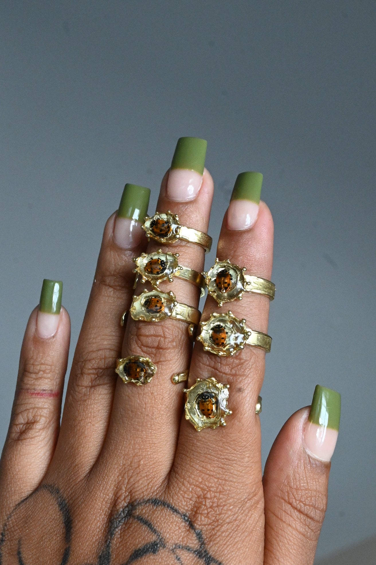 LadyBug rings