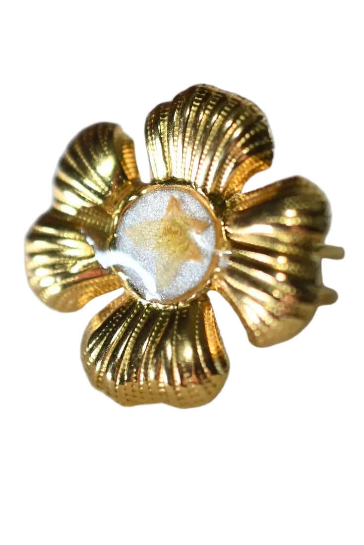 Gold Wildflower Ring
