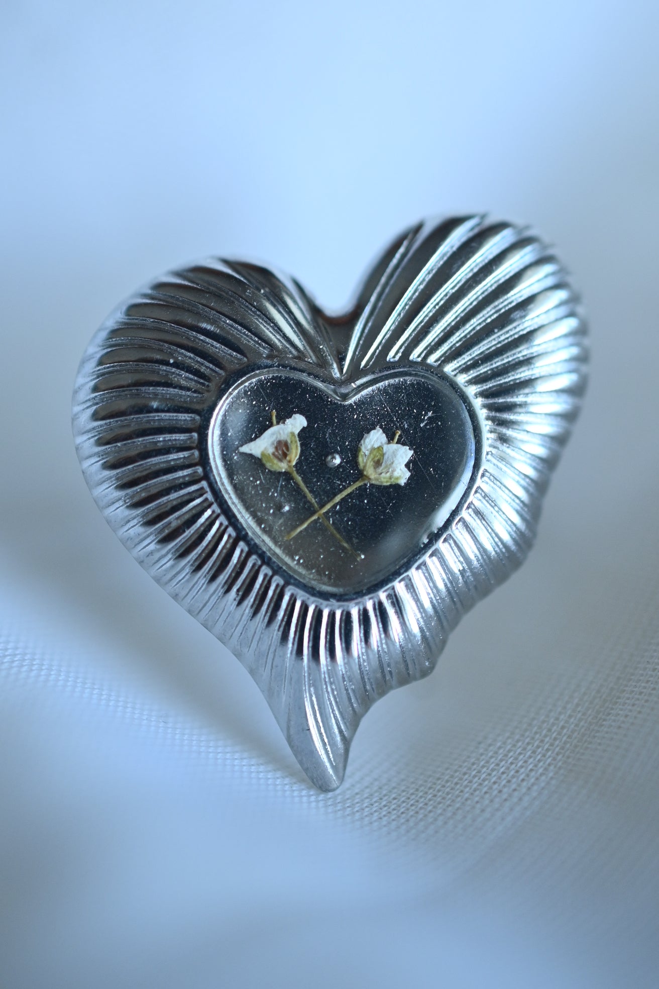 Silver Heart Ring