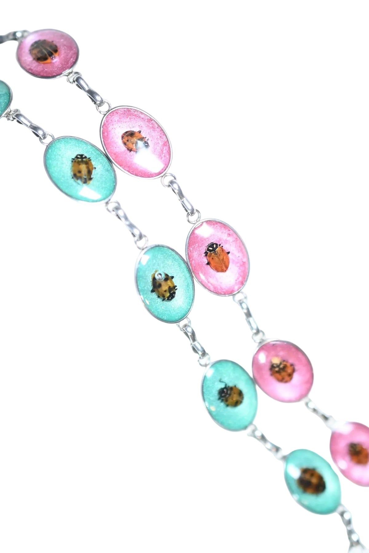Ladybug Bracelet Set