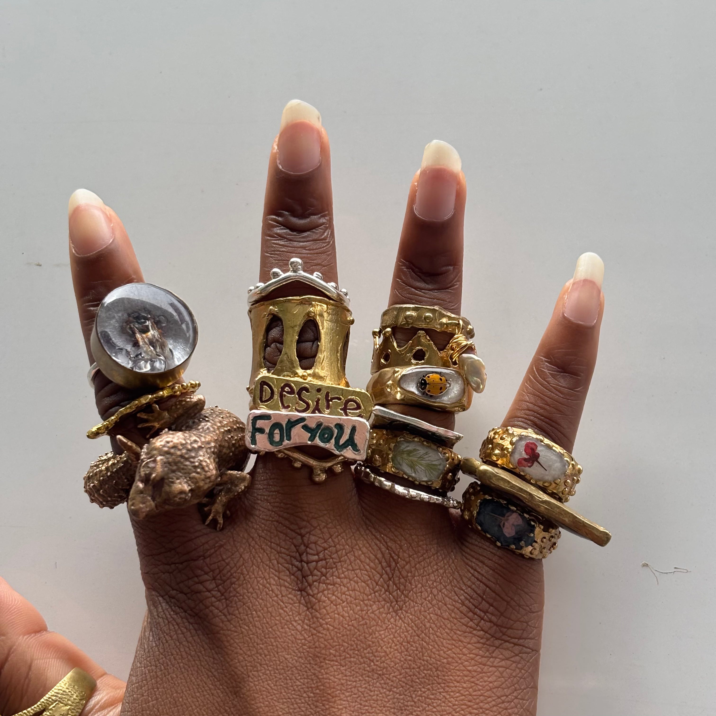 Bug Signet Ring