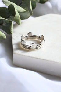 Dahlia Crown Ring