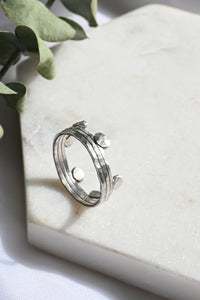 Dahlia Crown Ring