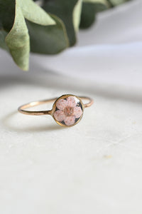 Olivia Pink Blossom Ring