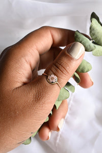Olivia Pink Blossom Ring