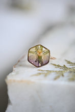 Load image into Gallery viewer, Pansy Hexagon Ring
