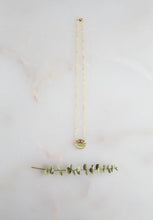Load image into Gallery viewer, Evil Eye Fern Necklace
