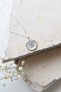 Jasmine Forget Me Not Necklace