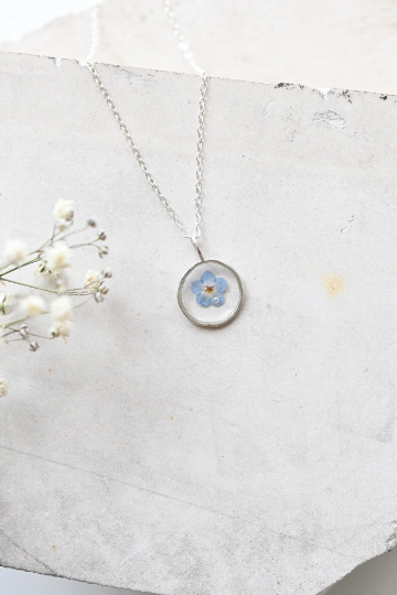 Jasmine Forget Me Not Necklace